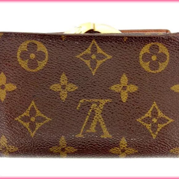 Louis Vuitton Wallet Purse Coin purse Monogram Brown Woman Authentic Used Y517 - Picture 2 of 5